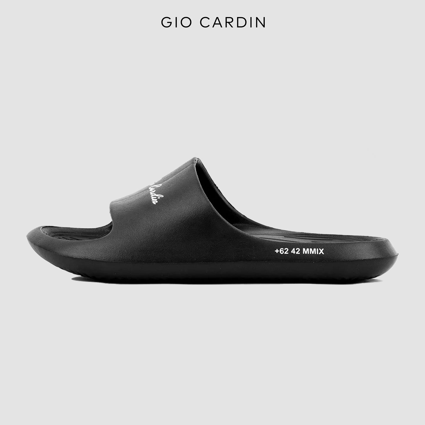 FORTIS SLIDES | TRIPLE BLACK | UNISEX - Gio Cardin