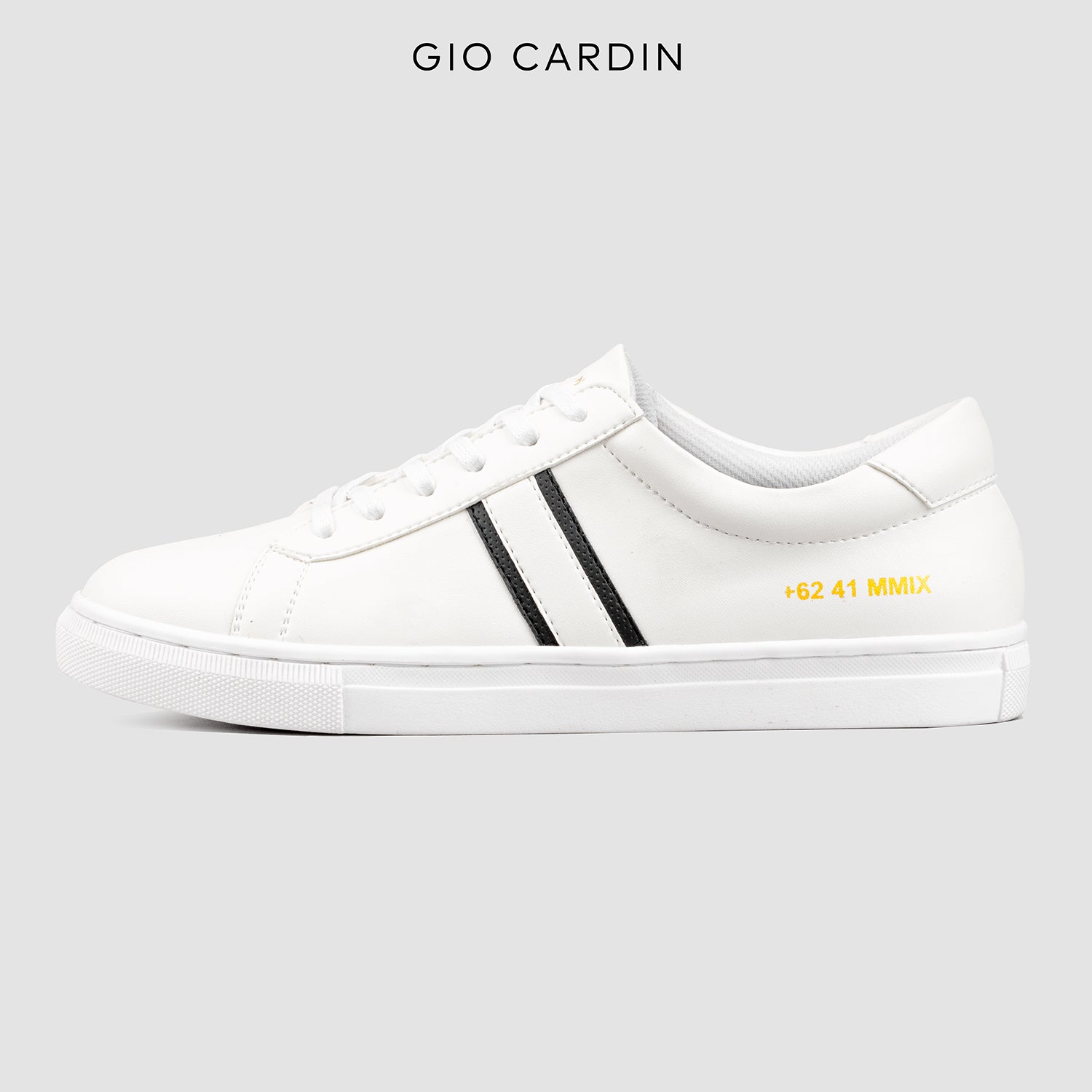 LAH-05 | WHITE / BLACK | MEN - Gio Cardin
