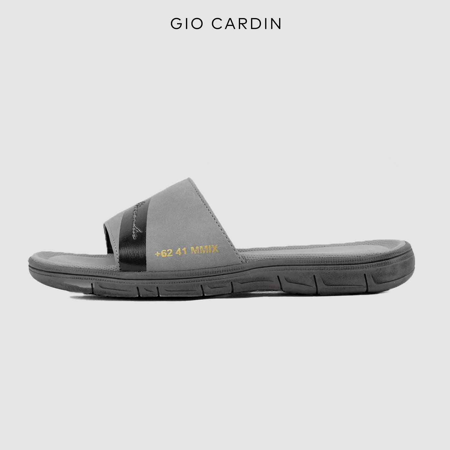 FOCIO SLIDES | GREY / BLACK / BROWN | UNISEX - Gio Cardin