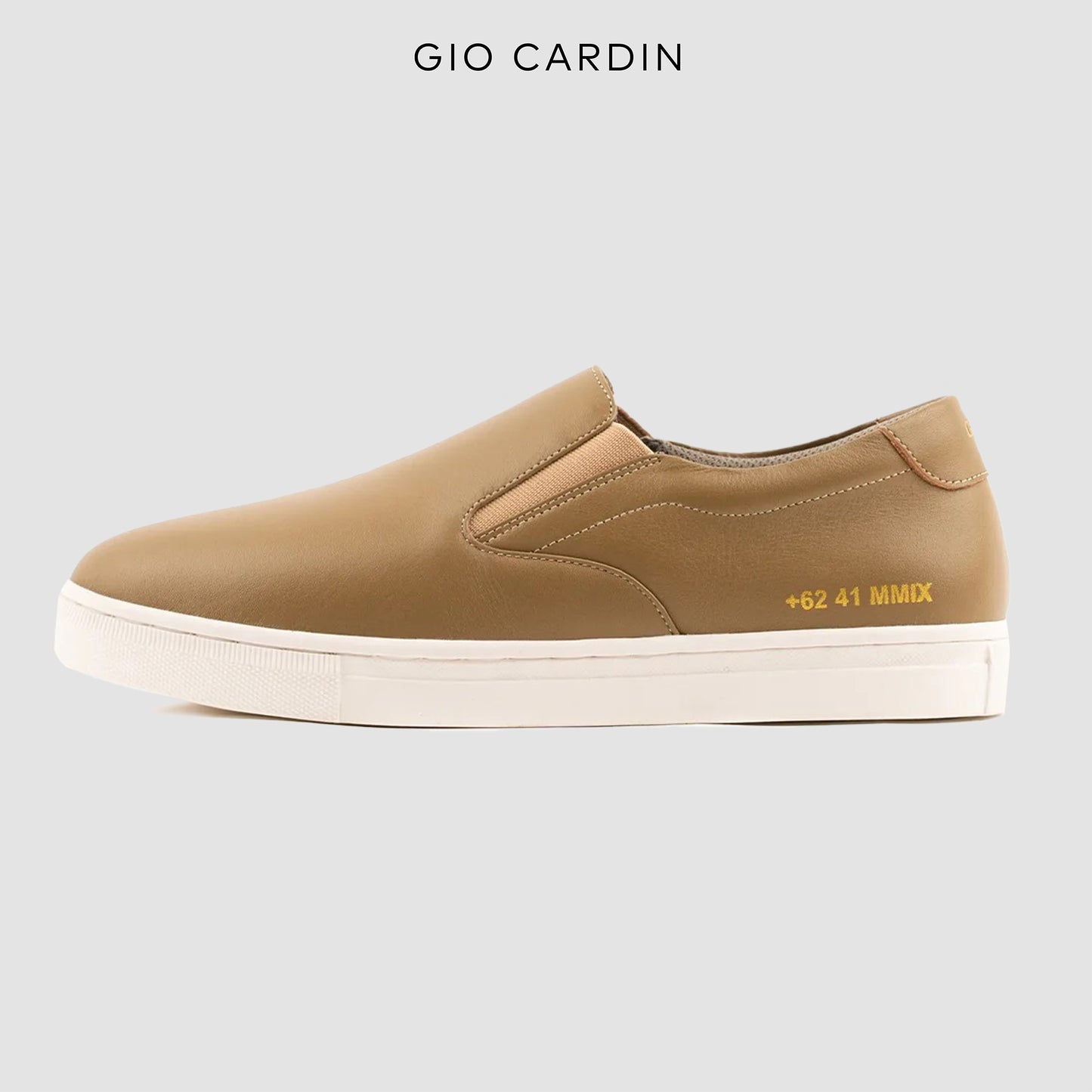 LAH-02 SLIP ON | BROW | MEN - Gio Cardin