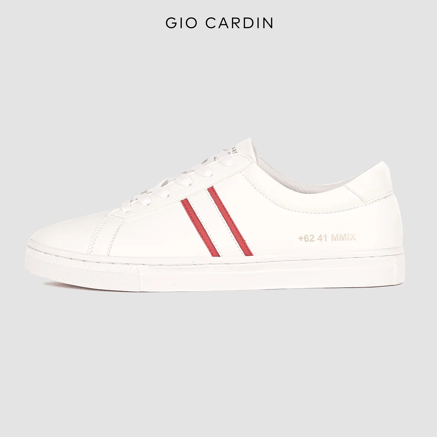 LAH-05 | WHITE / RED | MEN - Gio Cardin