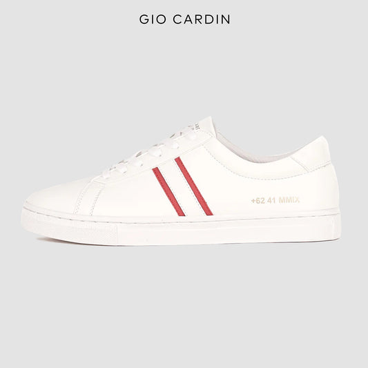 LAH-05 | WHITE / RED | MEN - Gio Cardin