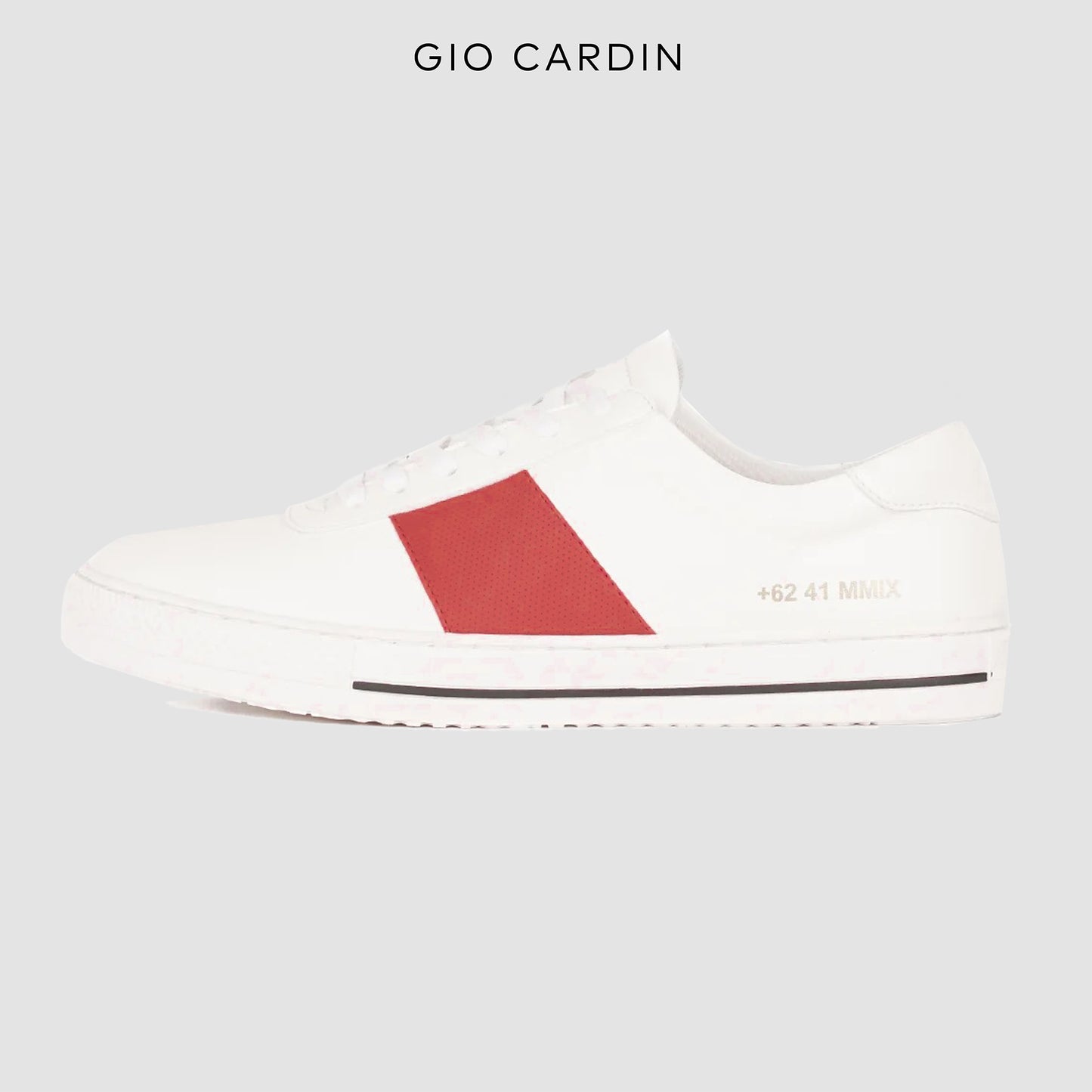LAV-07 | WHITE / RED | MEN - Gio Cardin