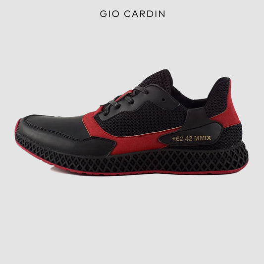 HERCULES | BLACK / RED | MEN - Gio Cardin