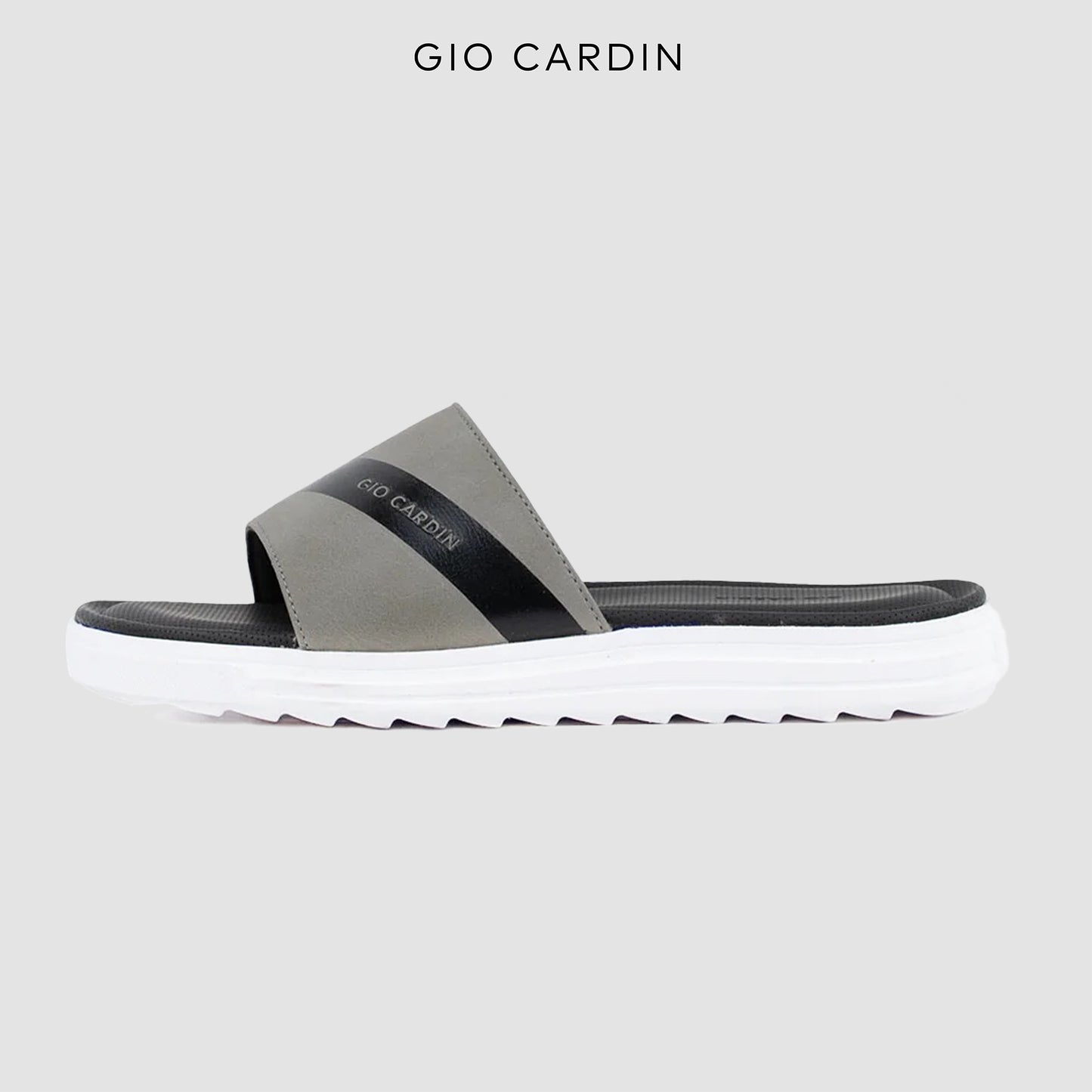 ELIO SLIDES | GREY / BLACK / WHITE | UNISEX - Gio Cardin