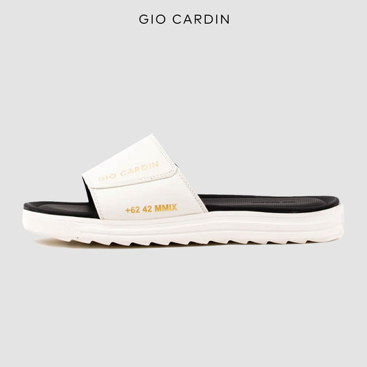 JUDE SLIDES | TRIPLE WHITE | UNISEX - Gio Cardin