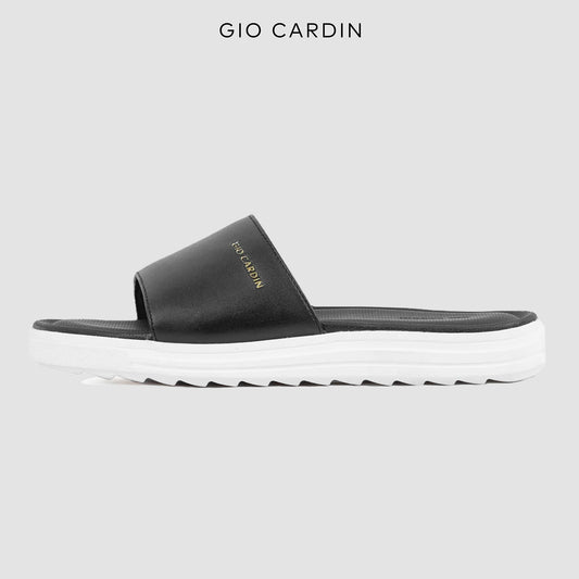 SERENO SLIDES | BLACK / WHITE | UNISEX - Gio Cardin
