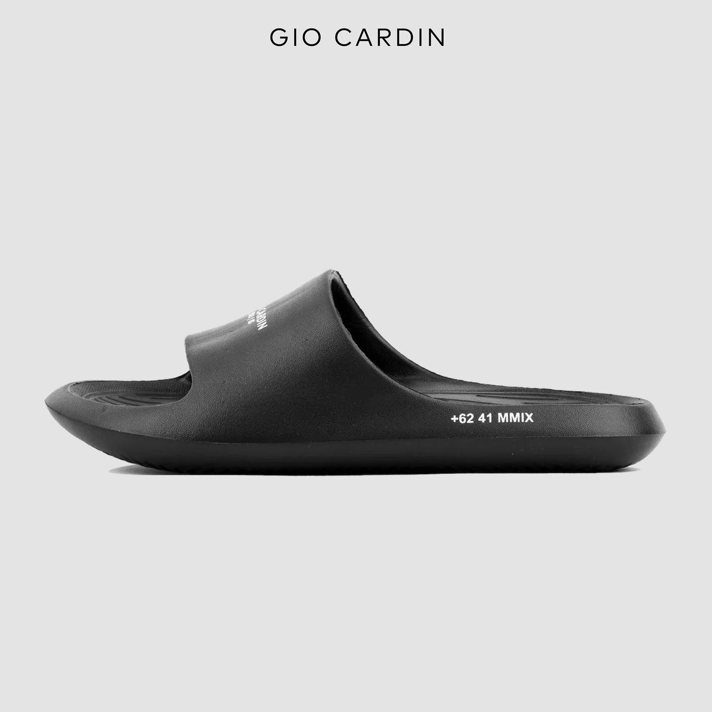 G SLIDES v2 | TRIPLE BLACK | UNISEX - Gio Cardin