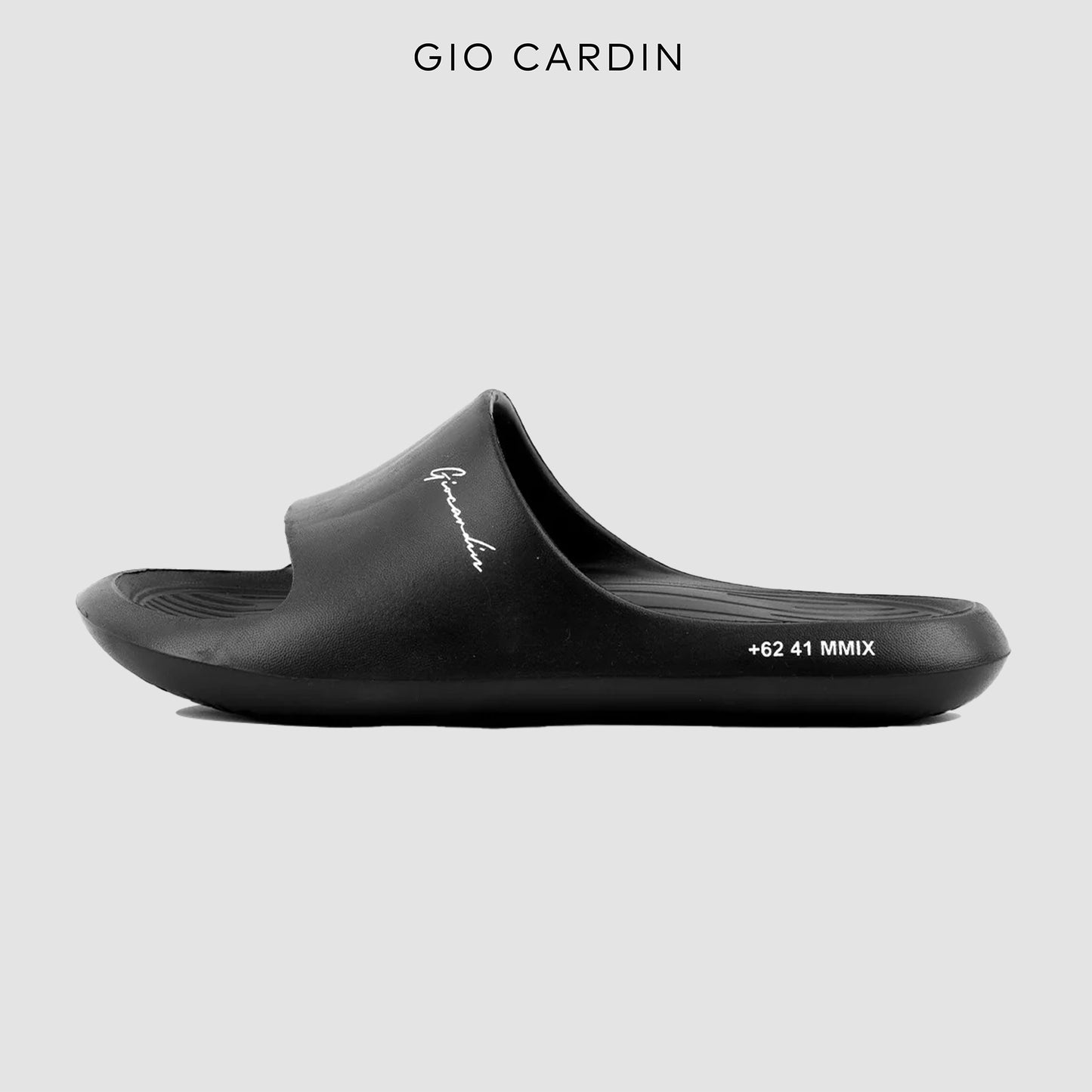JULES SLIDES | TRIPLE BLACK | UNISEX - Gio Cardin