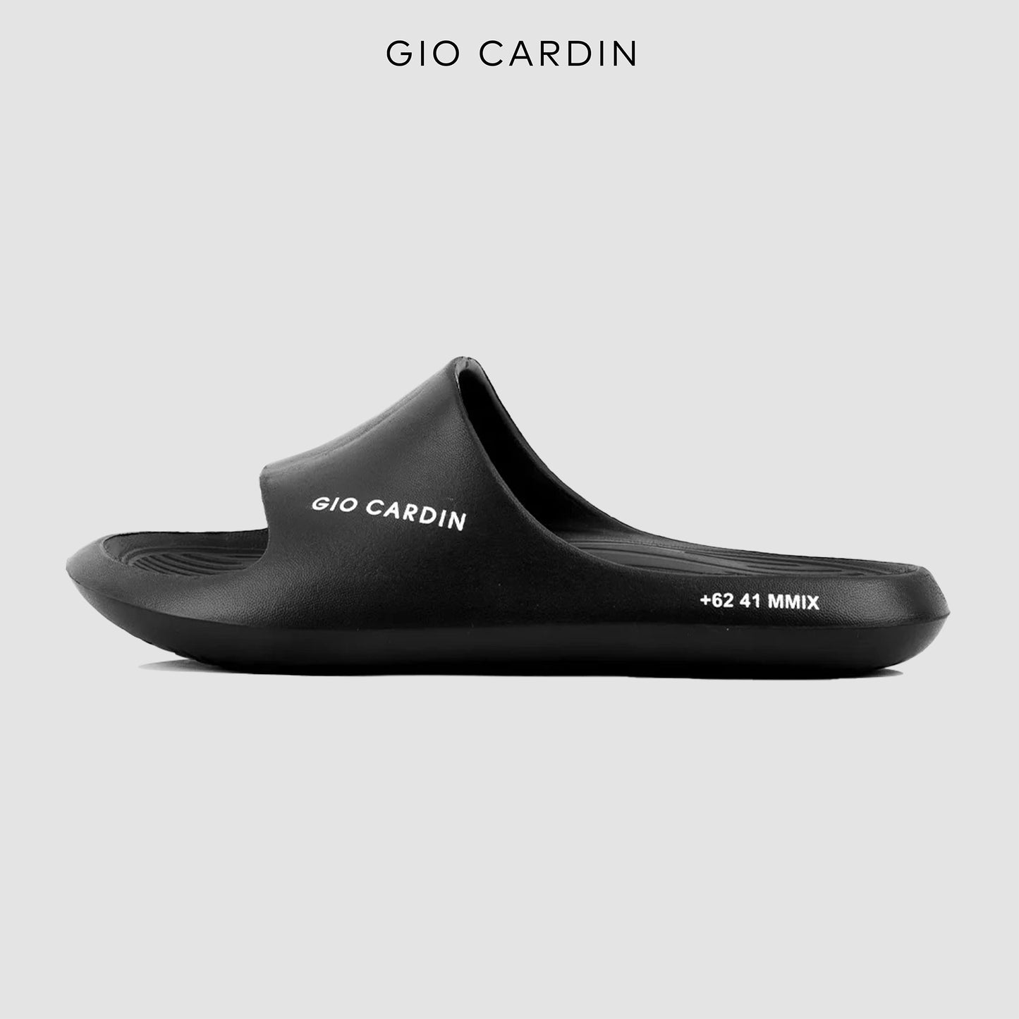 NERON SLIDES | TRIPLE BLACK | UNISEX - Gio Cardin