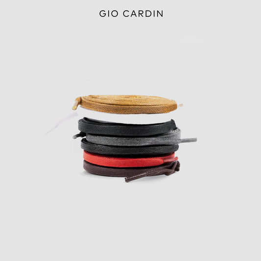 GIO CARDIN PREMIUM NYLON WAXED SHOELACE 115 CM - Gio Cardin