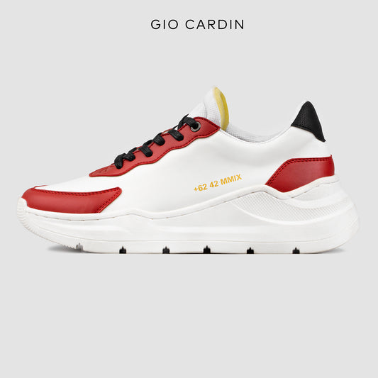 ZEUS | WHITE / RED / BLACK | MEN