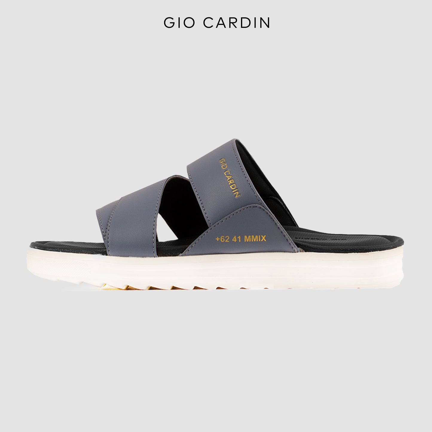 HUGO SANDALS | GREY / WHITE | UNISEX - Gio Cardin