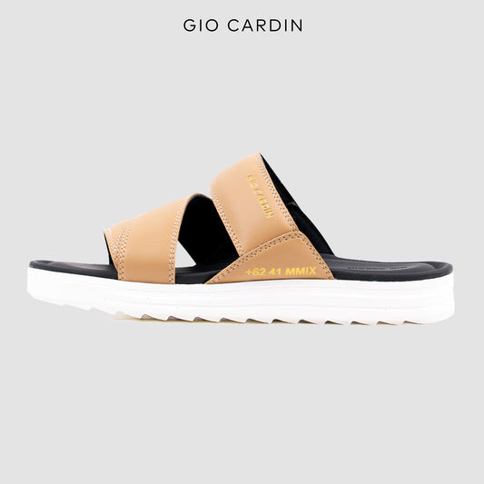 HUGO SANDALS | MOCA / WHITE | UNISEX - Gio Cardin