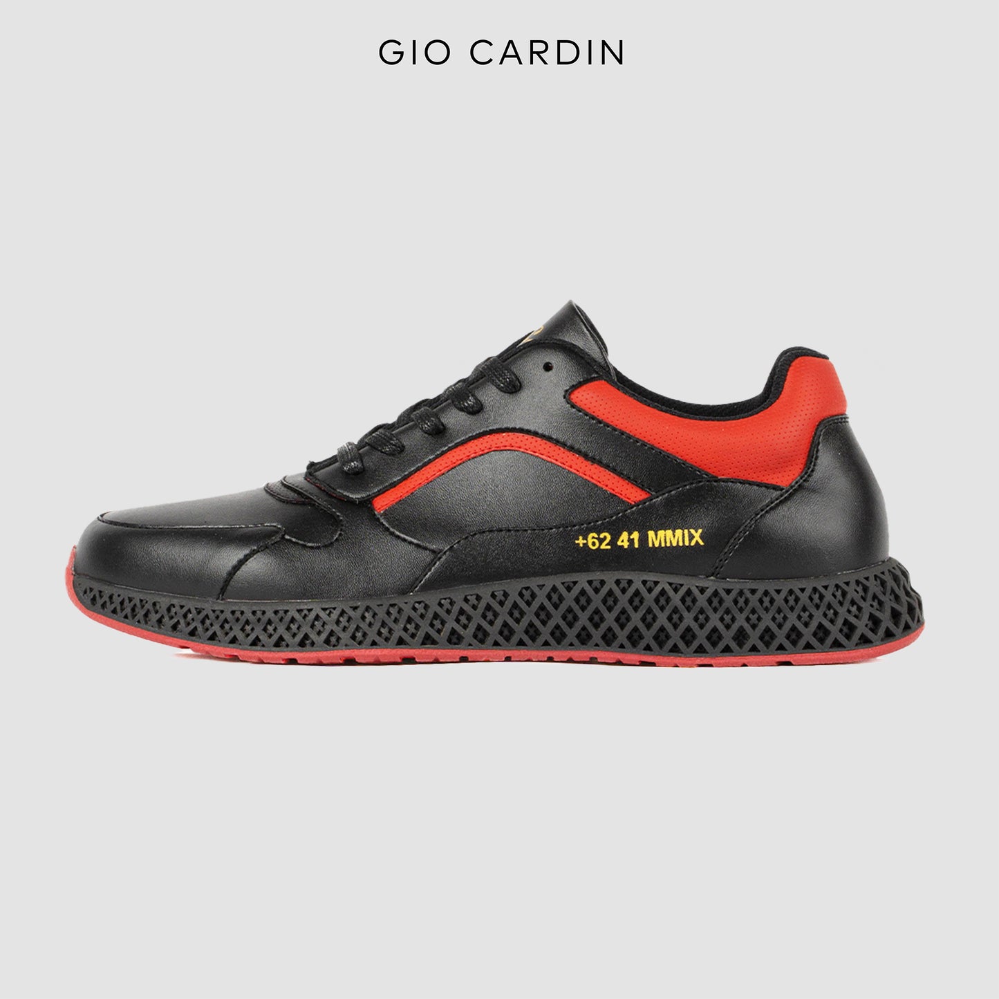 DAMON | BLACK / RED | MEN