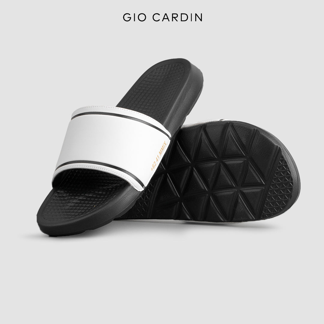 BONAVENTURE SLIDES | TRIPLE WHITE | UNISEX