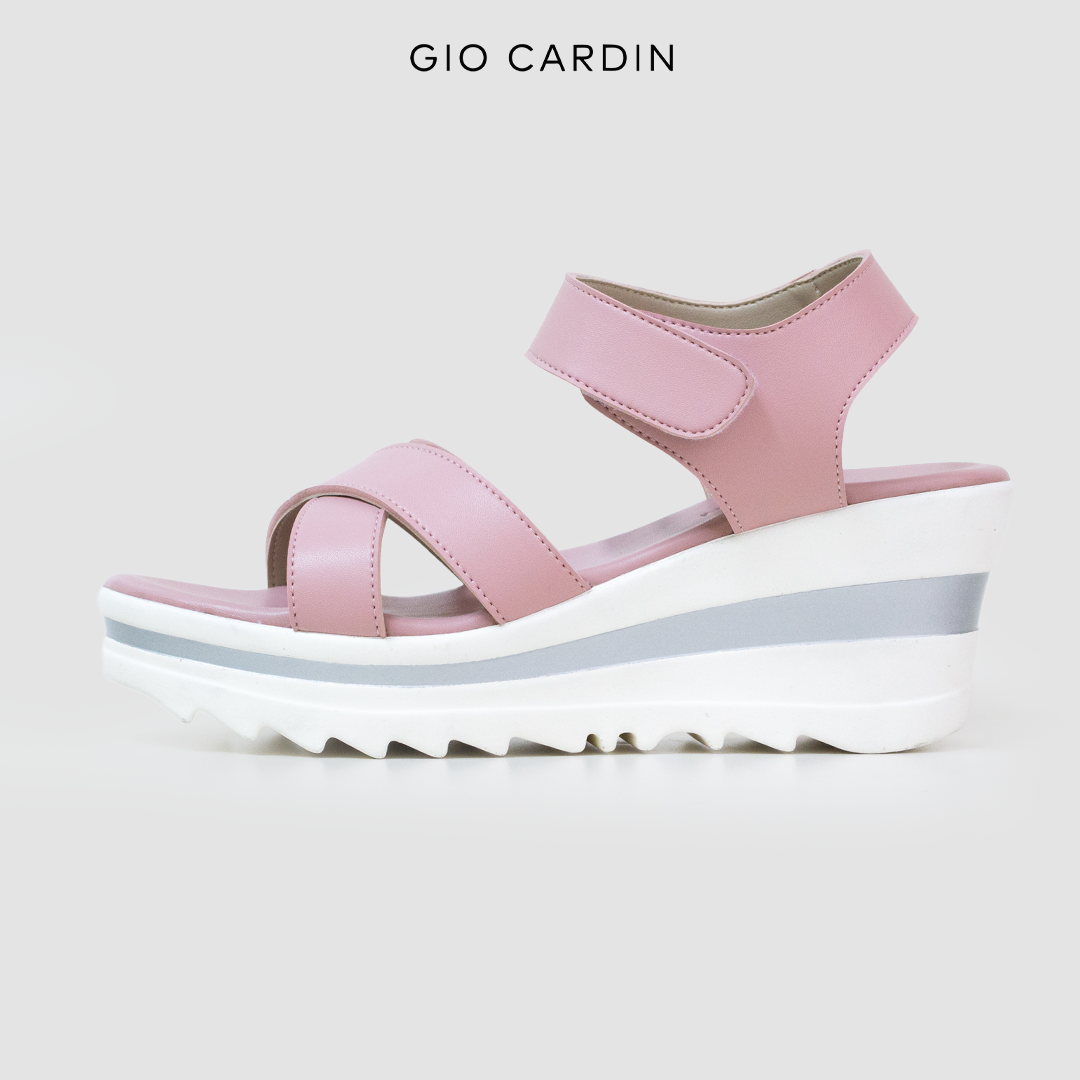 CANELA WEDGES SANDALS | PINK | WOMEN - Gio Cardin