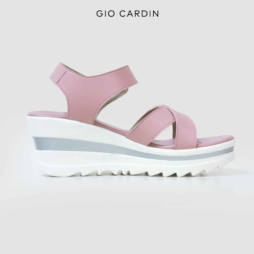 CANELA WEDGES SANDALS | PINK | WOMEN - Gio Cardin