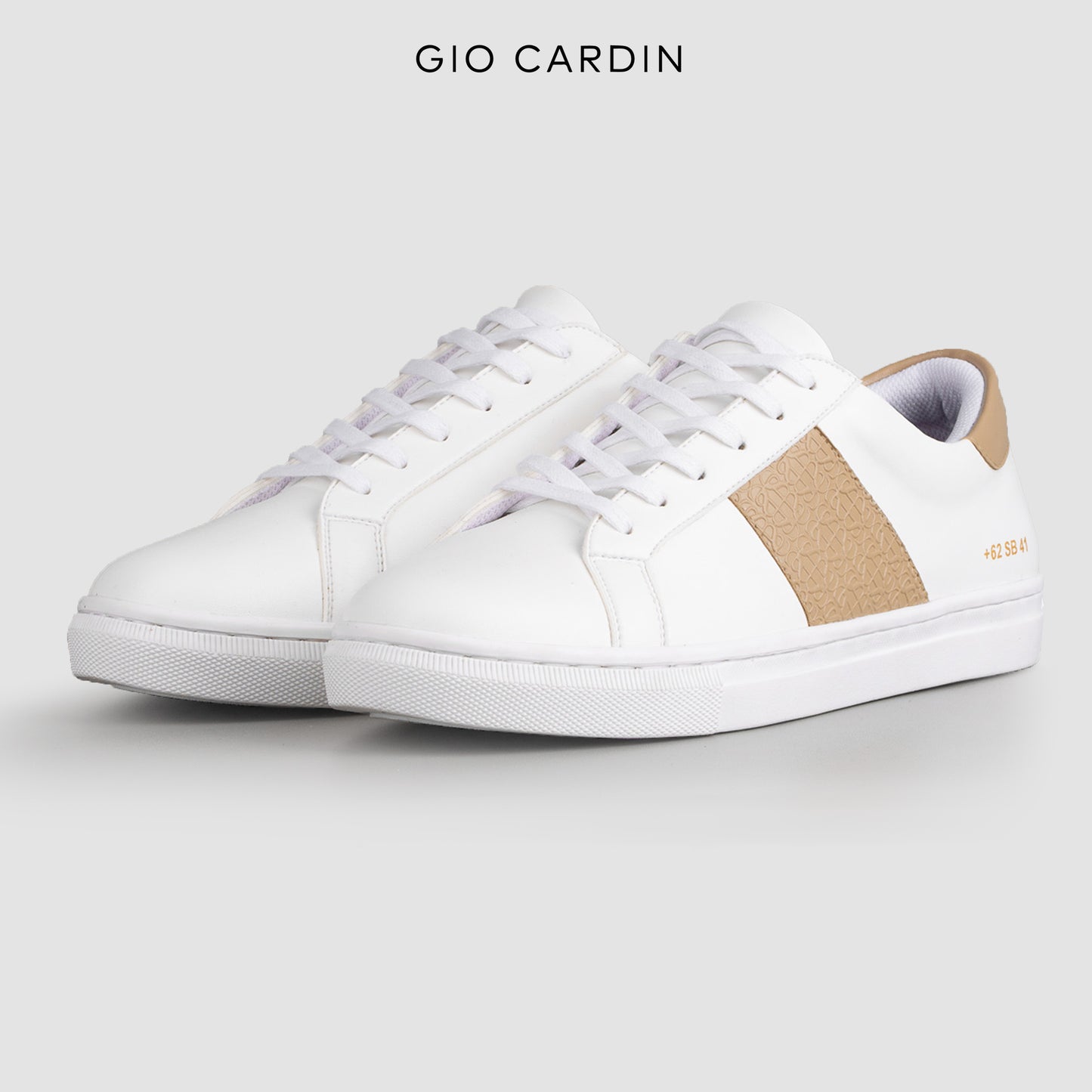 GIO CARDIN x SMITH BERLIN - EVANDER WHITE / MOCHA