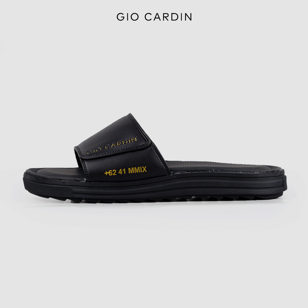 JUDE SLIDES | TRIPLE BLACK | UNISEX