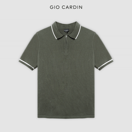 LINO KNIT POLO | OLIVE | MEN