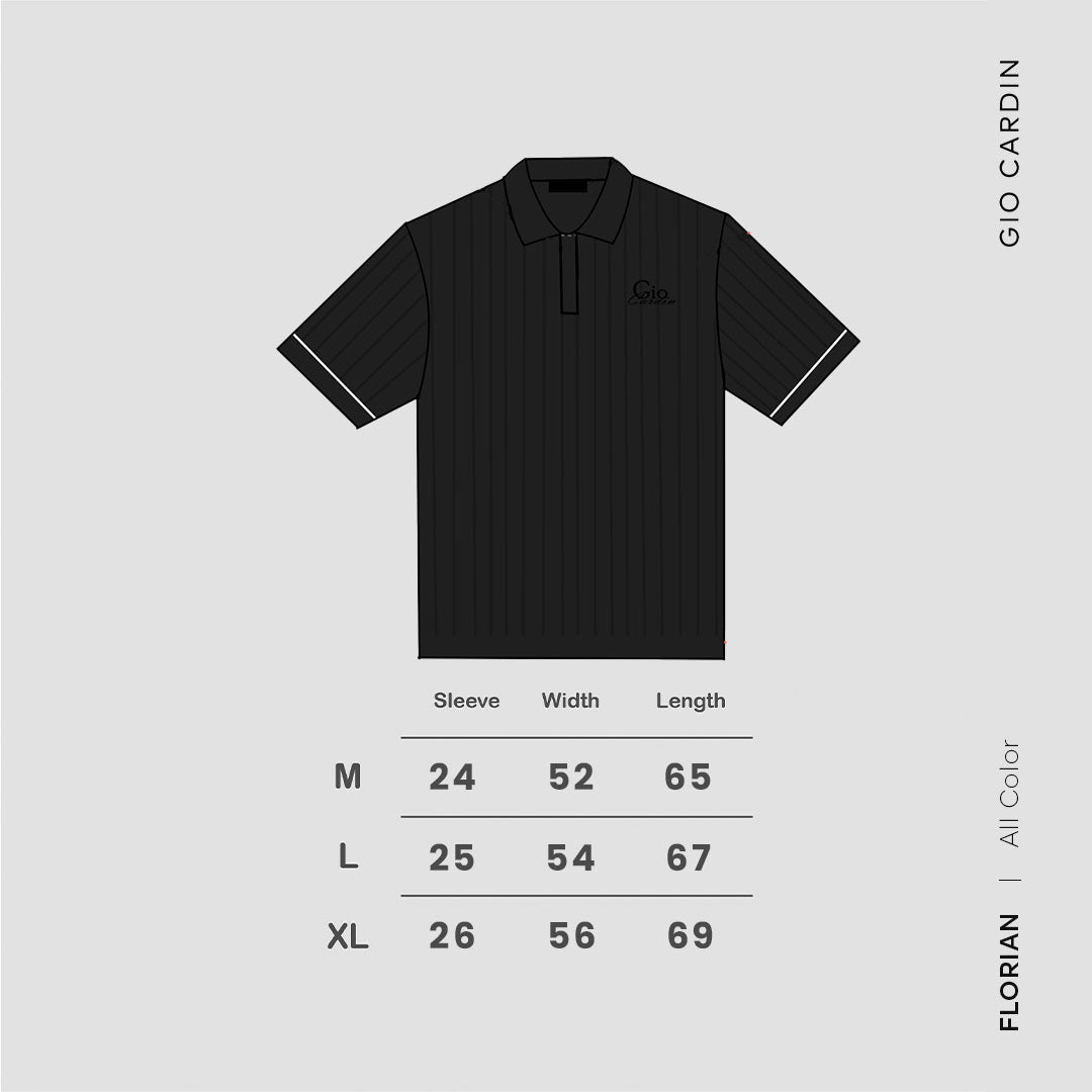 XANDER KNIT POLO | GREY | MEN