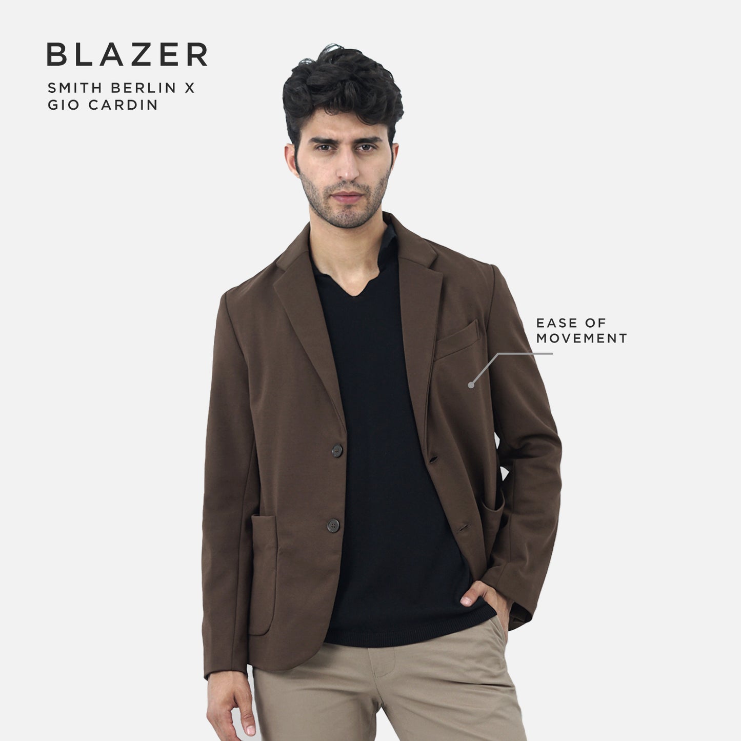 GIO CARDIN x SMITH BERLIN - BLAZER COMFORT - MEN