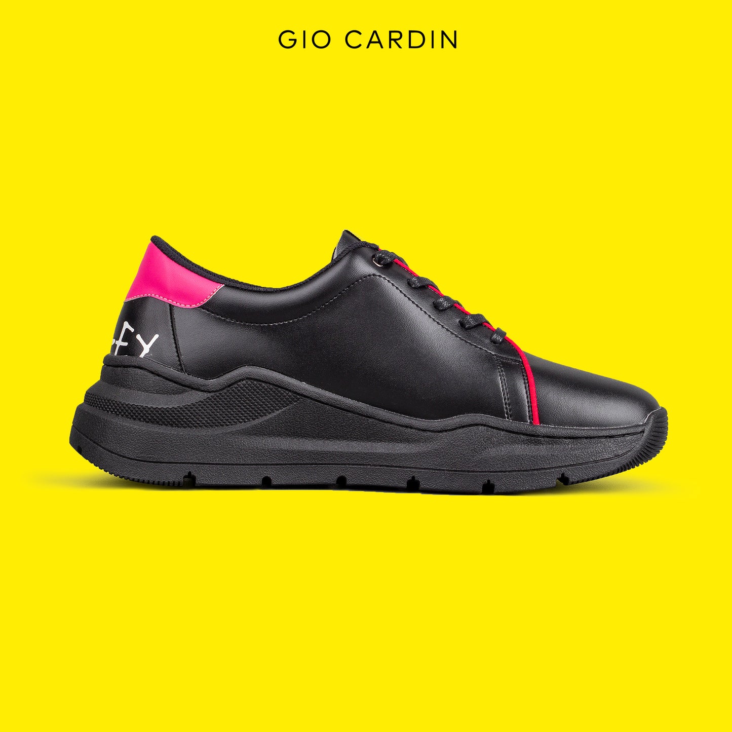 GIO CARDIN x SMILEY - LORRIMER - BLACK / LILAC