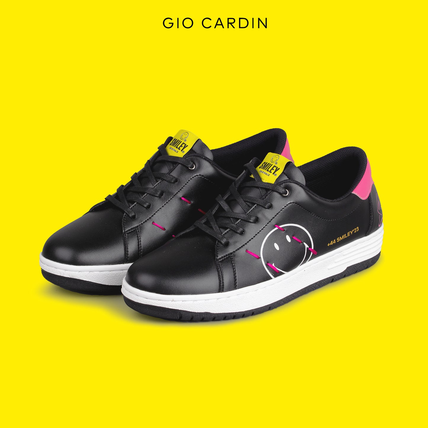 GIO CARDIN x SMILEY - HONORIUS - BLACK / LILAC / BLACK