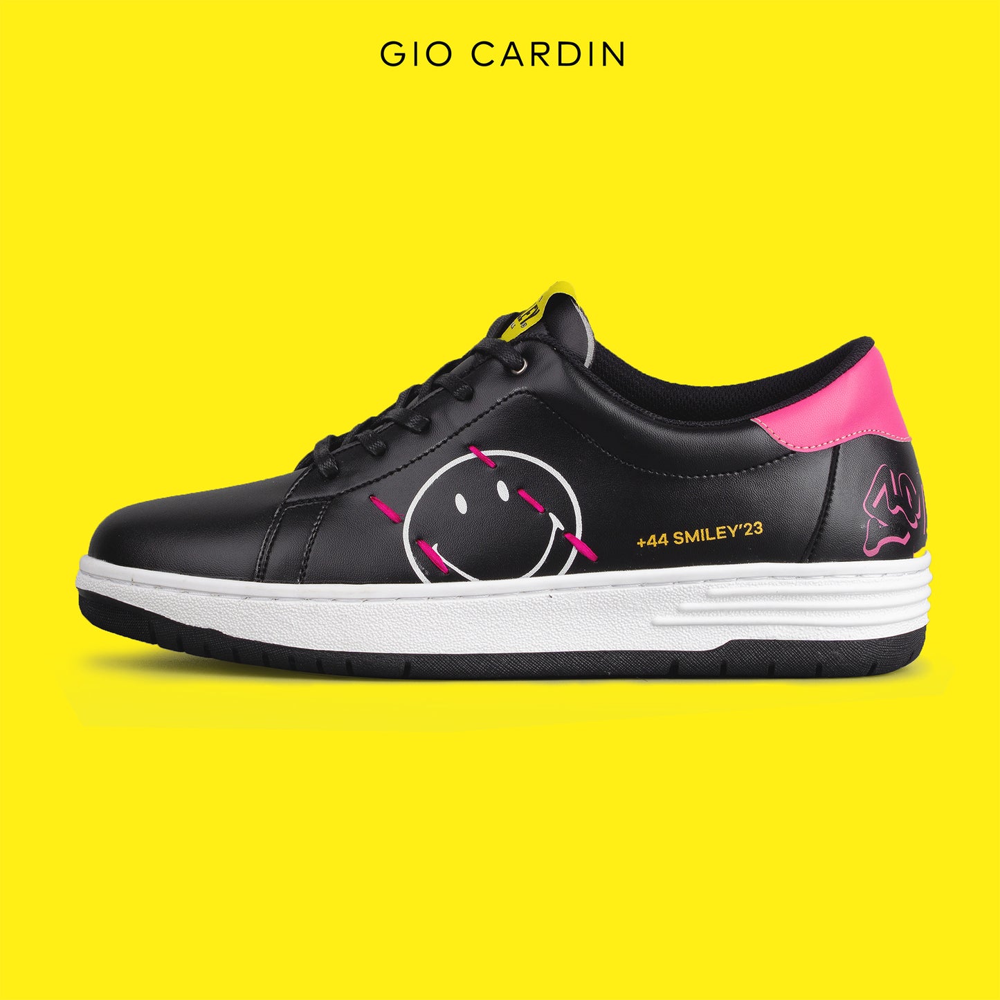 GIO CARDIN x SMILEY - HONORIUS - BLACK / LILAC / BLACK