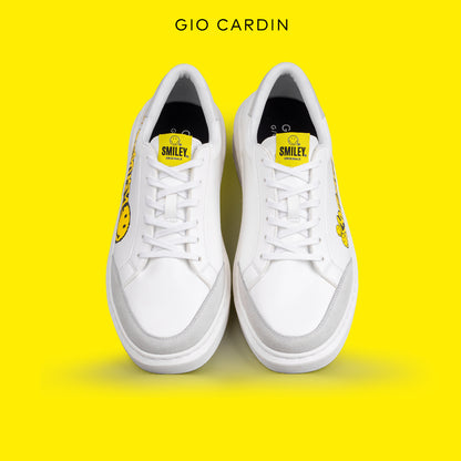 GIO CARDIN x SMILEY - FAUST - TRIPLE WHITE