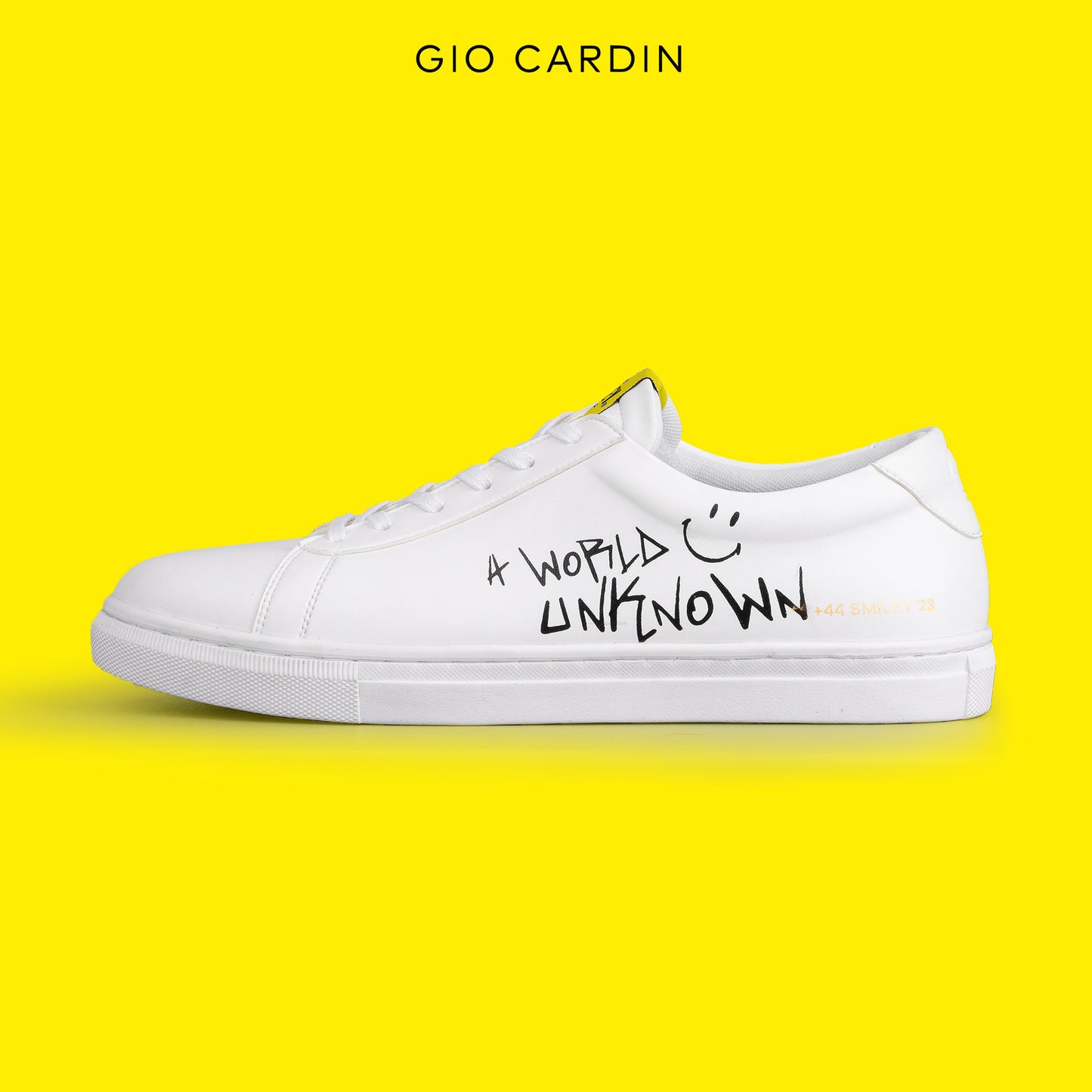 GIO CARDIN x SMILEY - ARGUS - TRIPLE WHITE