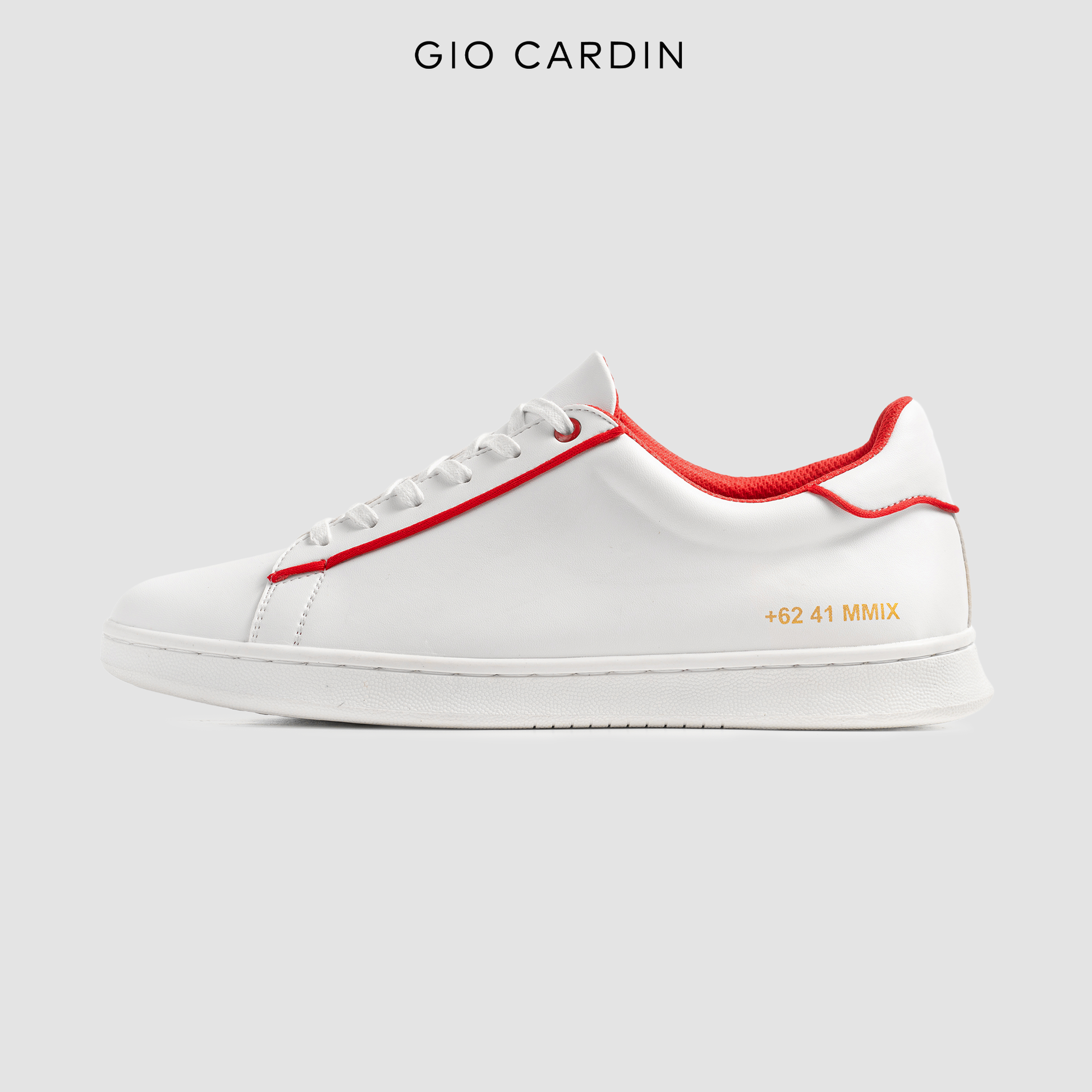 LAA-23 | WHITE / RED | MEN - Gio Cardin