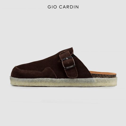 YOKO SANDALS | COFFEE SUEDE | MEN