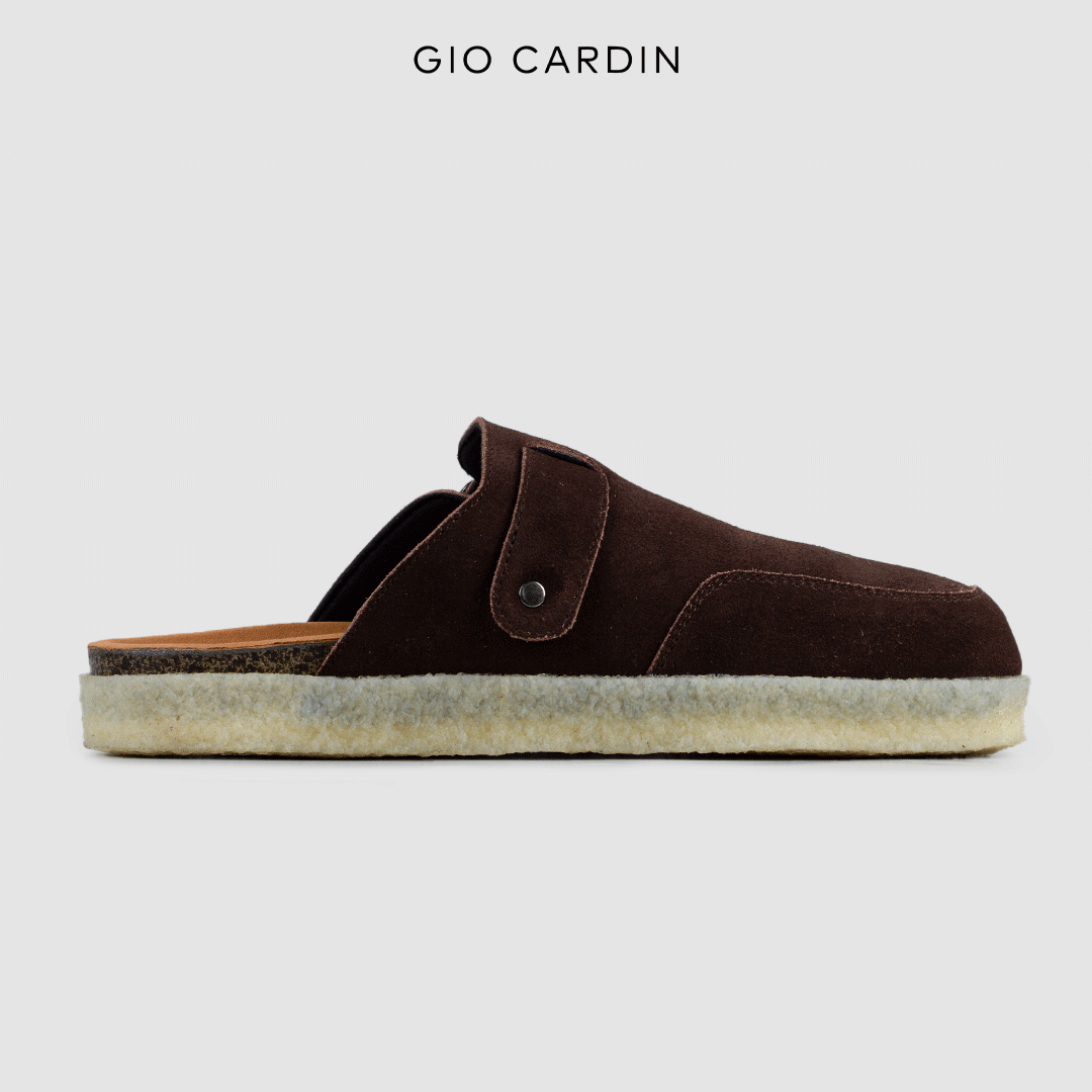YOKO SANDALS | COFFEE SUEDE | MEN