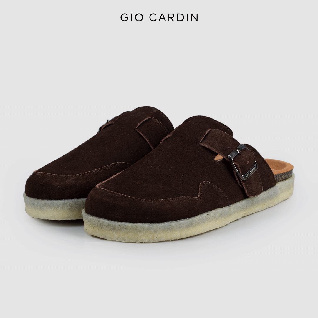 YOKO SANDALS | COFFEE SUEDE | MEN