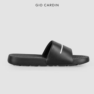 GIO CARDIN - Sandal Slides Pria Wanita Nova Triple Black
