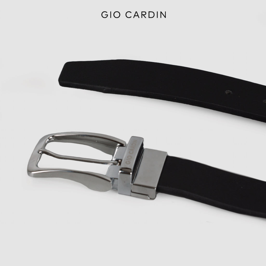 GIO CARDIN - Sabuk Pria Renzo Reversible Belt Black