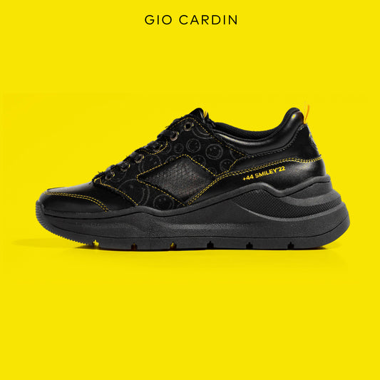 GIO CARDIN x SMILEY - LUMEN - BLACK DENIM