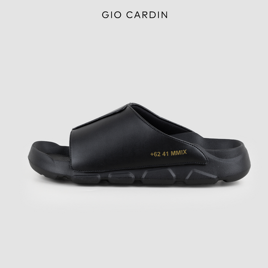 ZELOS SLIDES | TRIPLE BLACK | UNISEX
