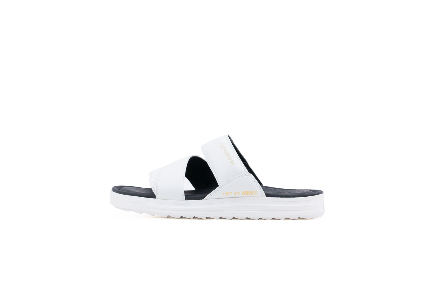 HUGO SANDALS | TRIPLE WHITE | UNISEX - Gio Cardin