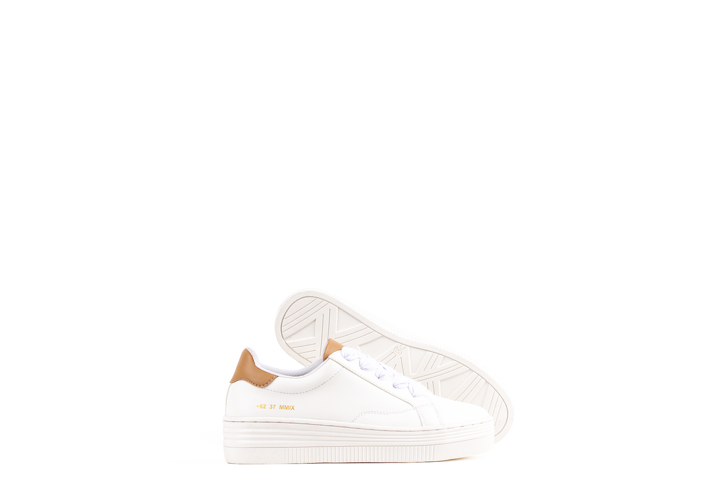 LAF-01 | WHITE / MOCHA / WHITE | WOMEN