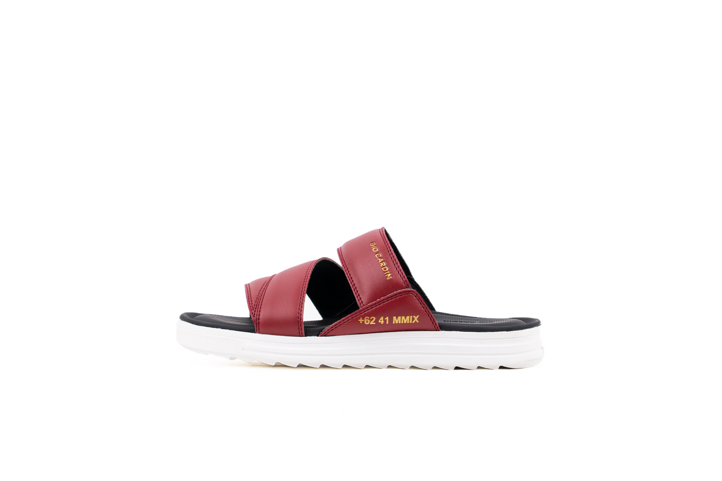 HUGO SANDALS | RED / WHITE | UNISEX - Gio Cardin