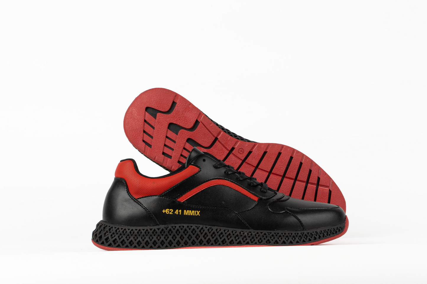 DAMON | BLACK / RED | MEN