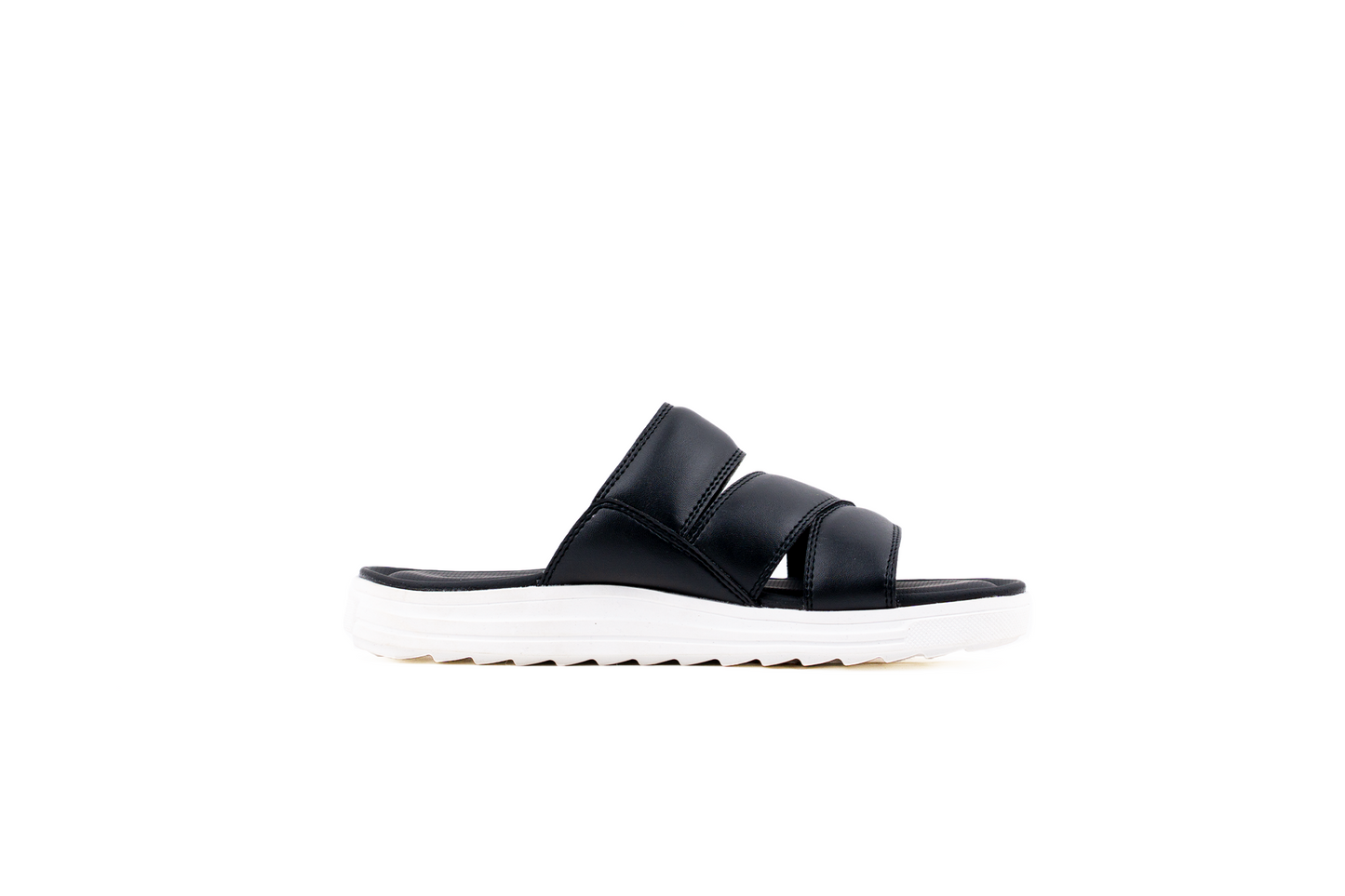 HUGO SANDALS | BLACK / WHITE | UNISEX - Gio Cardin