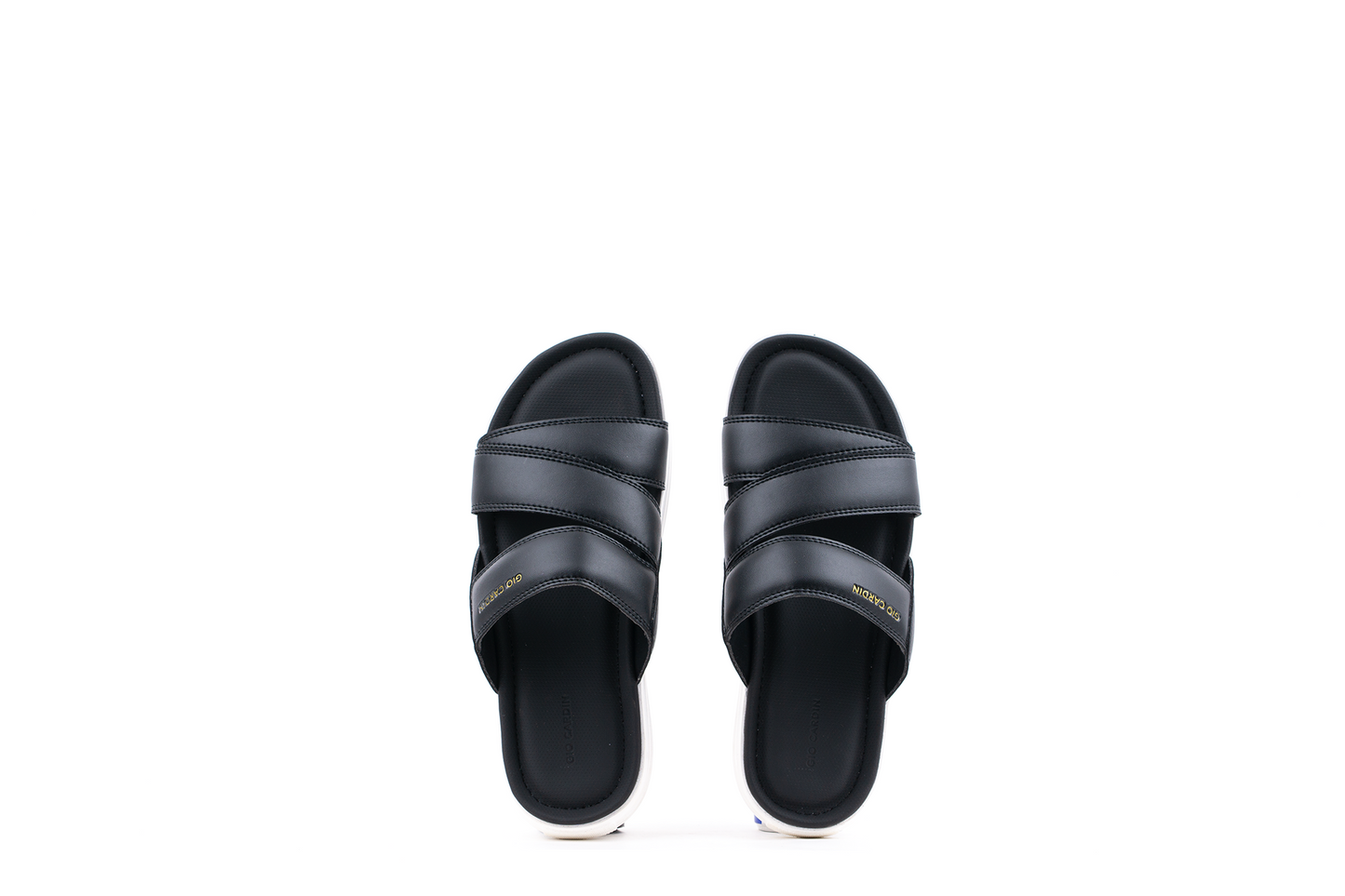 HUGO SANDALS | BLACK / WHITE | UNISEX - Gio Cardin