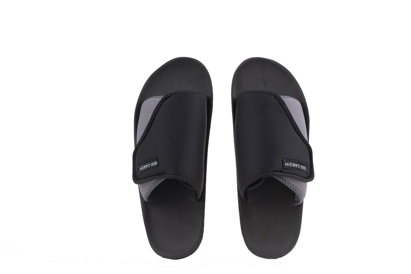 EUNOIA SANDALS | BLACK / GREY / BW | UNISEX