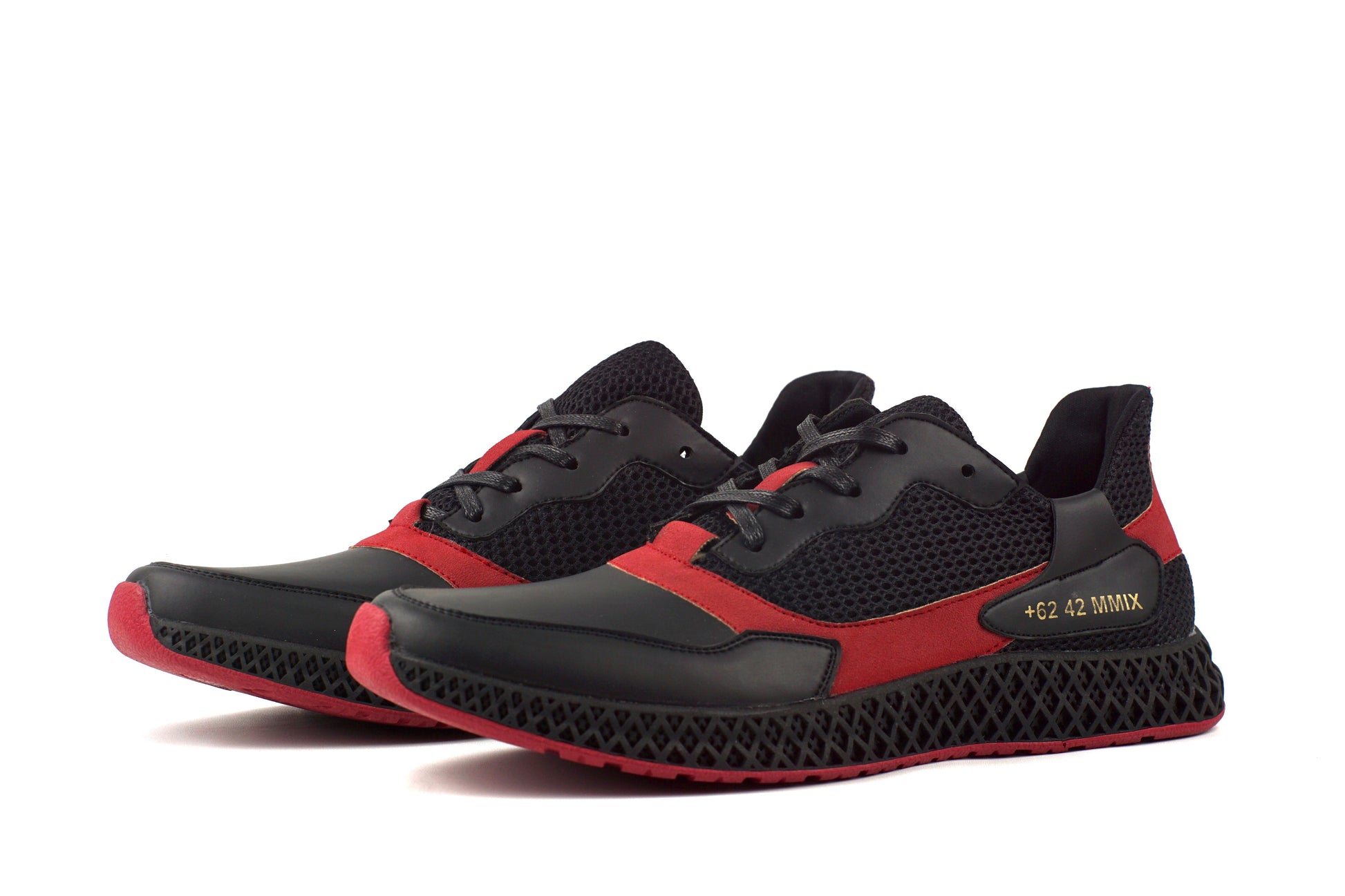 HERCULES | BLACK / RED | MEN - Gio Cardin