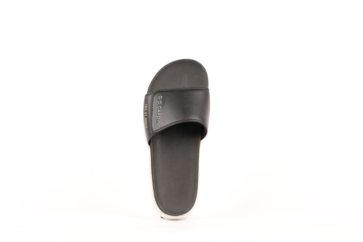 MAGNI SLIDES | ALMOST BLACK | UNISEX - Gio Cardin