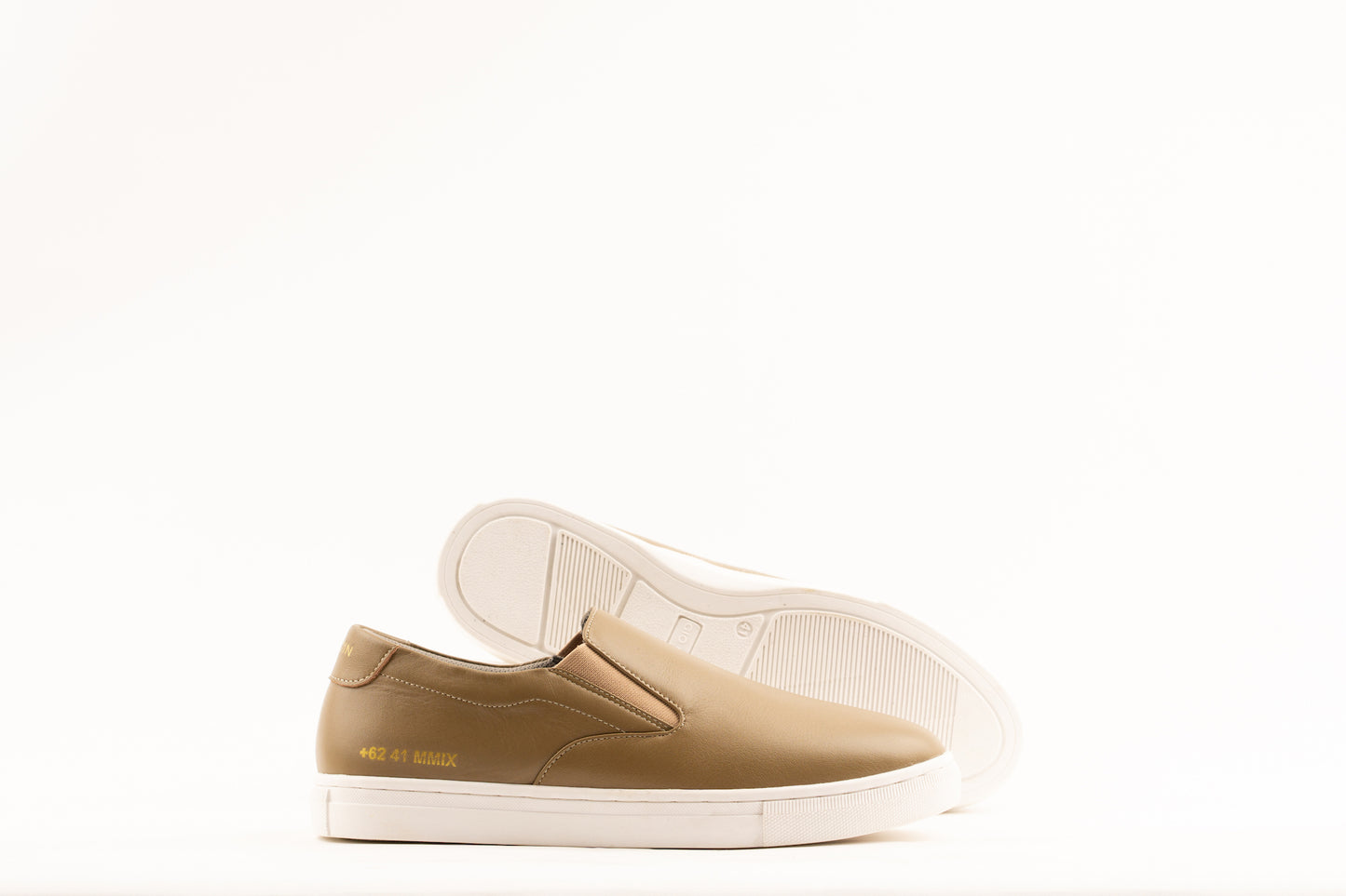 LAH-02 SLIP ON | BROW | MEN - Gio Cardin